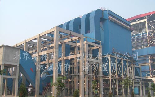河南永安100MW熱電機(jī)組除塵